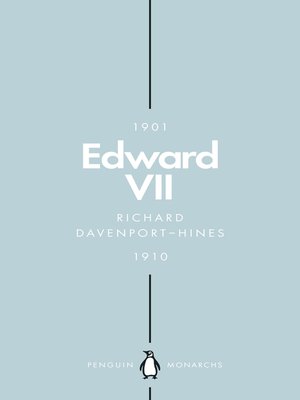 cover image of Edward VII (Penguin Monarchs)